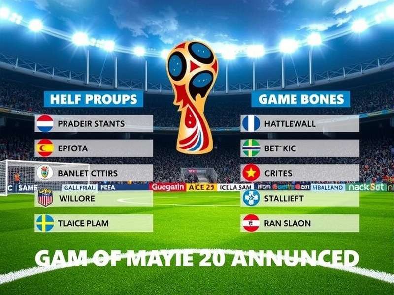 World Cup groups draw ceremony