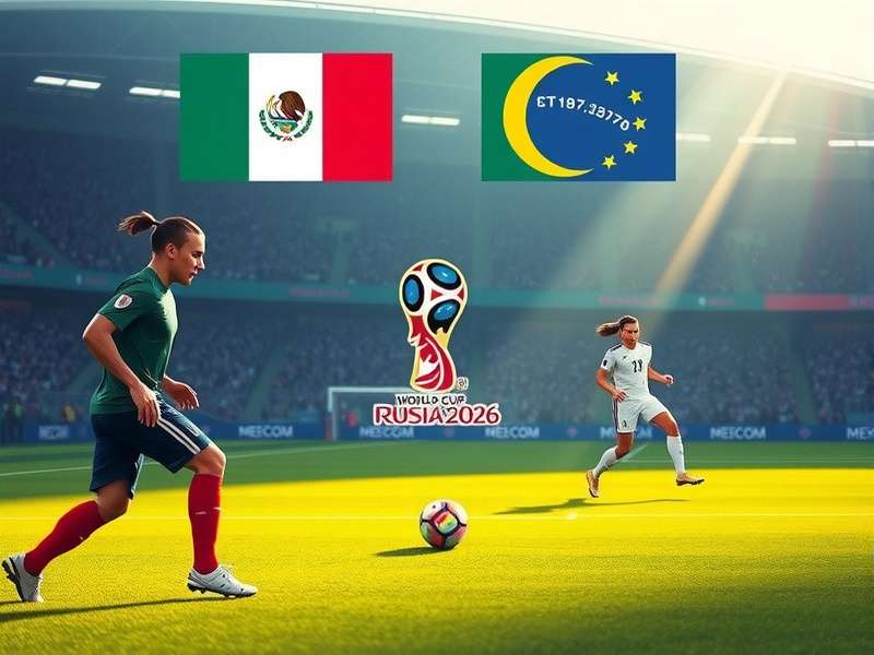 Estadio Azteca in Mexico City prepared for 2026 World Cup matches