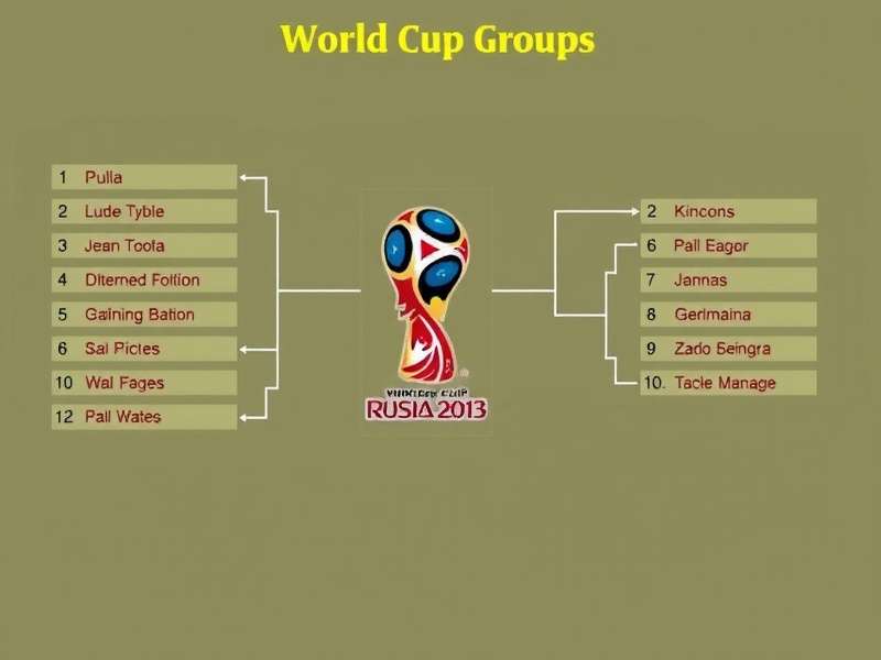 World Cup Groups game interface showing team management screen