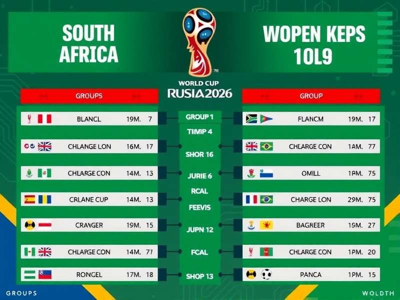 South Africa National Football Team training for 2026 World Cup