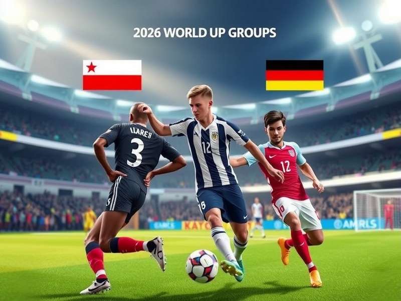 2026 FIFA World Cup Groups Visualization showing 48 team tournament structure