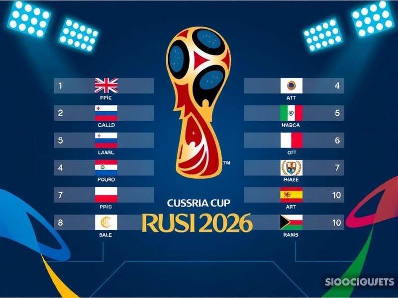 2026 FIFA World Cup Draw Ceremony Visualization