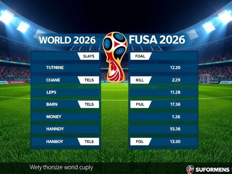 Official 2026 FIFA World Cup Draw Ceremony in New York