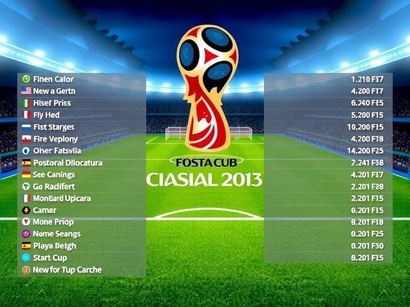 Official 2026 FIFA World Cup Groups Draw Ceremony