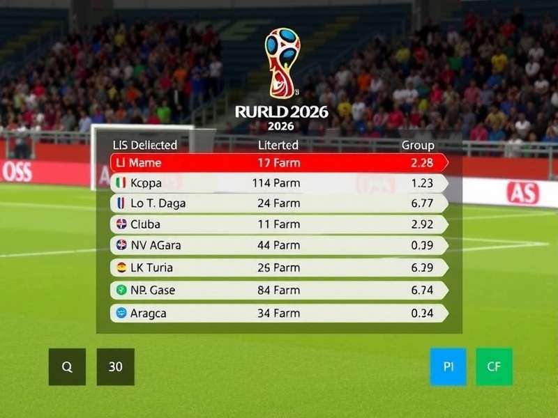 FIFA World Cup 2026 Groups Preview with team flags