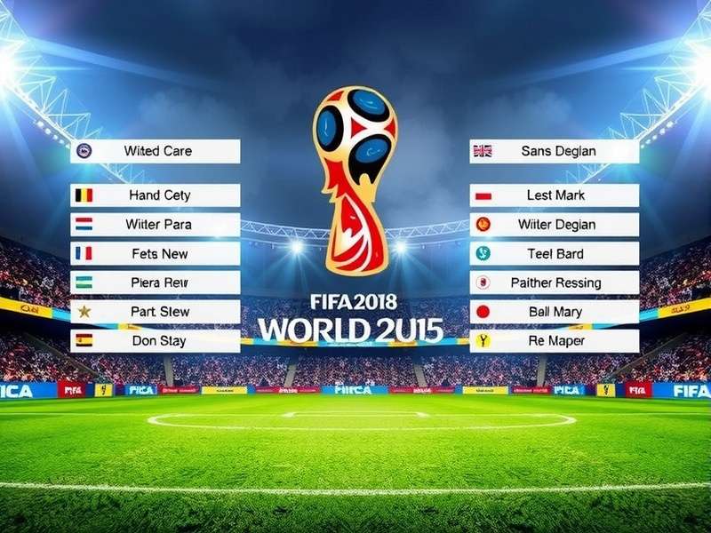 FIFA Club World Cup Draw Ceremony with football representatives