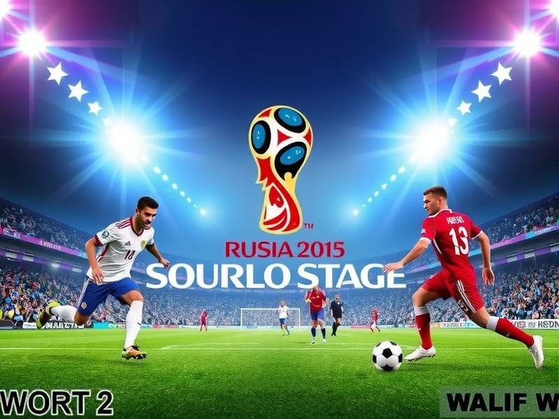World Cup Group Stage Match Action