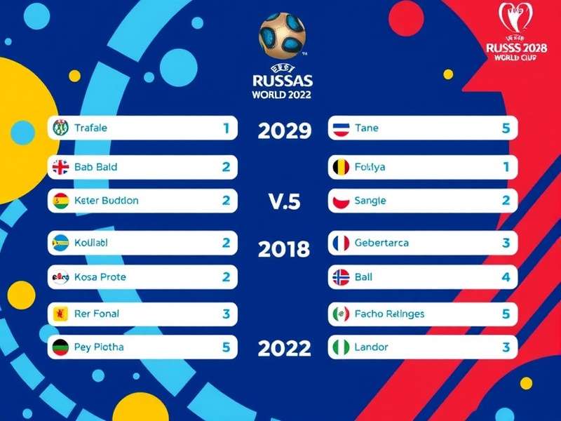 World Cup 2022 Draw ceremony in Doha with officials drawing balls