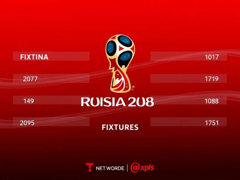 FIFA World Cup Fixtures Schedule with Teams and Dates