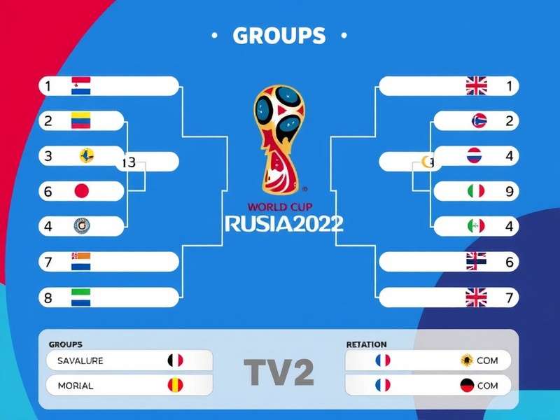 2022 World Cup Groups Bracket Projection Visualization