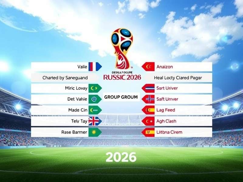 2026 World Cup Groups Announced – Official FIFA Draw for Canada, Mexico and USA