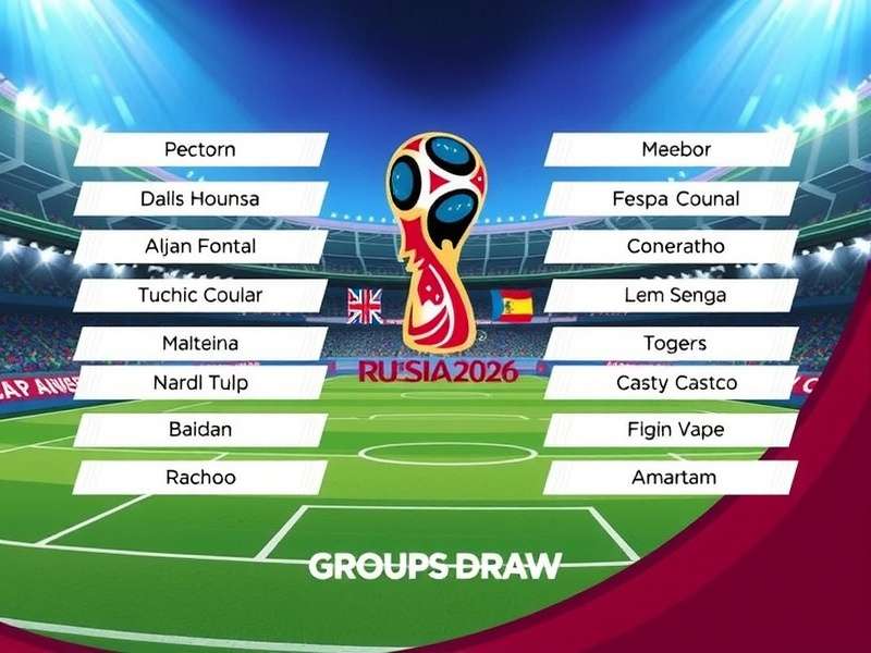 2026 World Cup Groups Draw — Official FIFA World Cup 2026 group stage overview