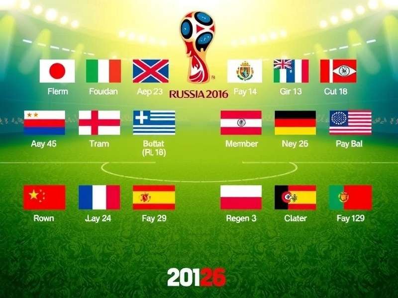 2026 World Cup groups list of teams – 48 teams, 16 groups, hosted across USA, Canada and Mexico