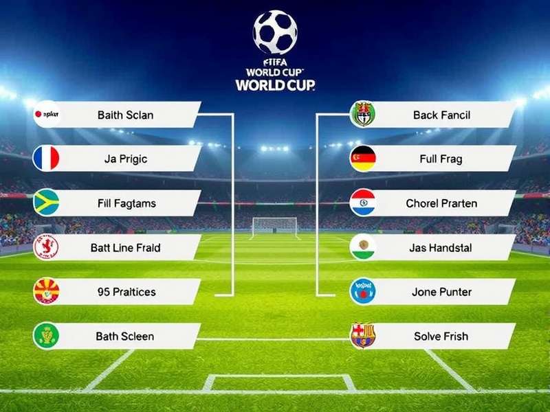FIFA Club World Cup Groups 2025 – Group stage overview with club logos and draw outcomes