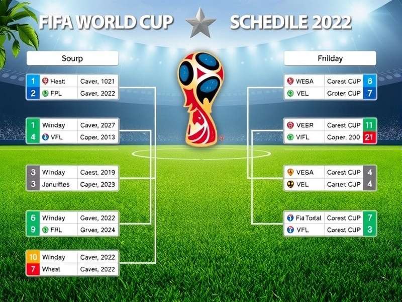 FIFA World Cup 2022 Groups Printable Schedule – complete group stage layout with team badges and match timings in IST