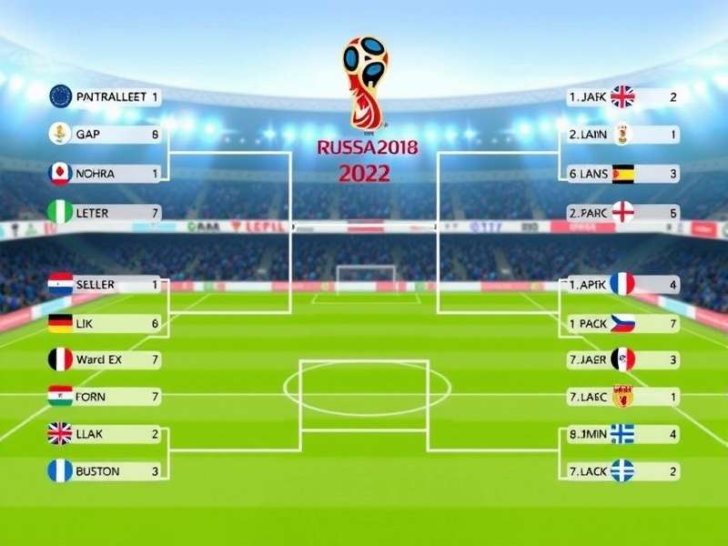 World Cup Groups 2022 Bracket overview with group stage and knockout phase