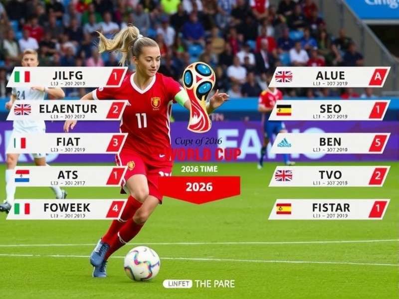 World Cup Groups 2026 Draw Time — official FIFA event poster with 48-team expanded format